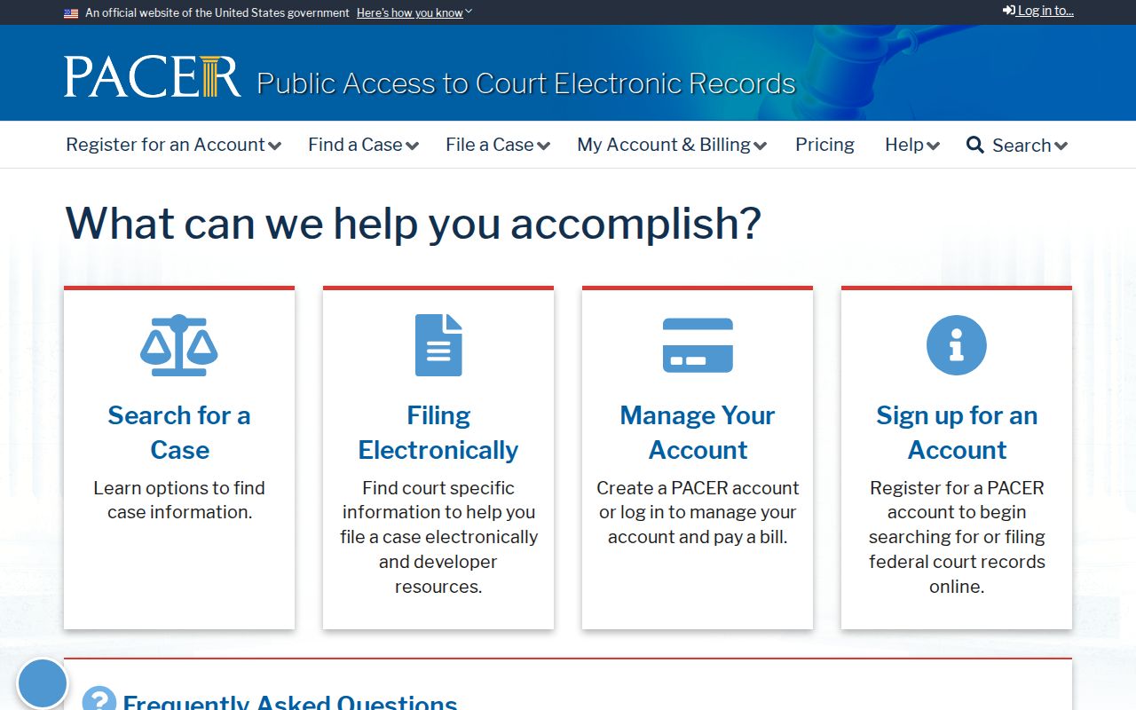 Hopkins County criminal court cases PACER federal access
