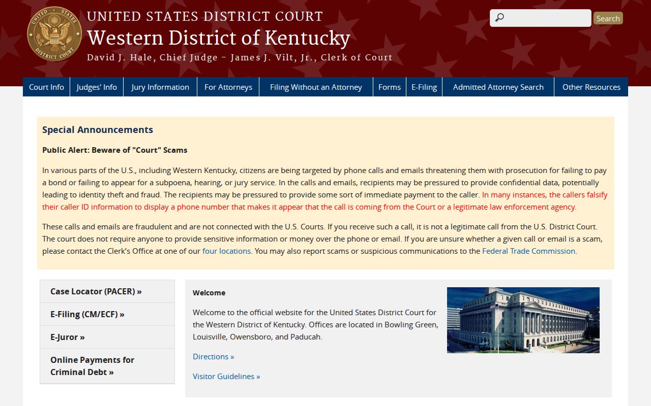 Hopkins County criminal court cases Western District court