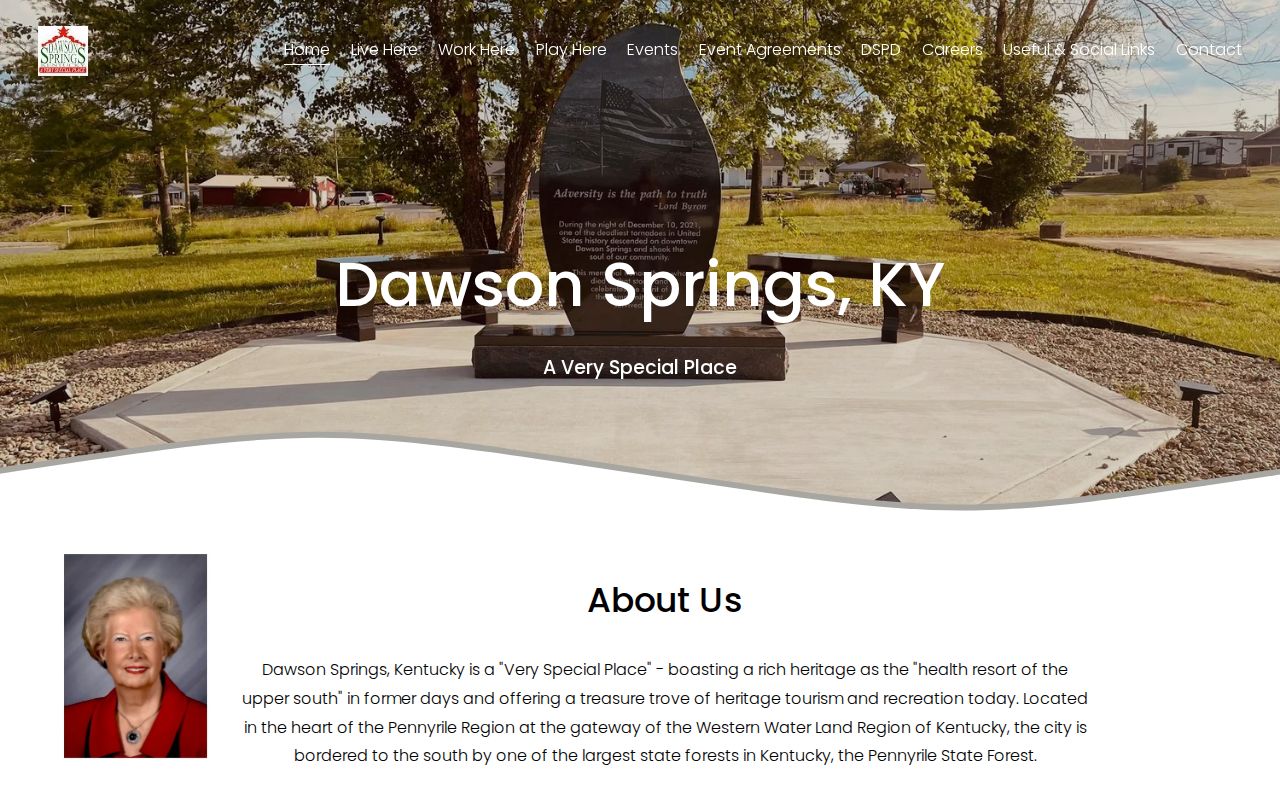 Dawson Springs criminal records and official city information