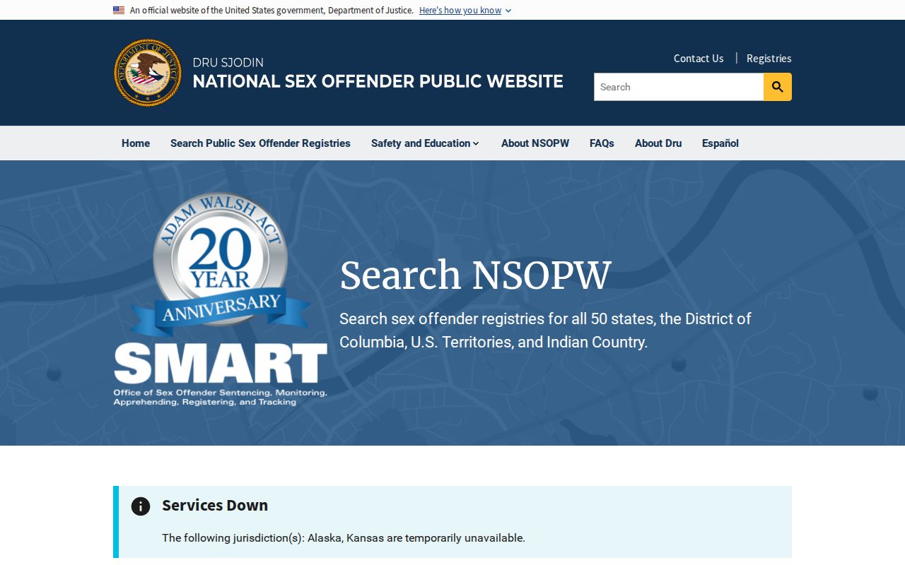 Hopkins County sex offender search NSOPW national registry